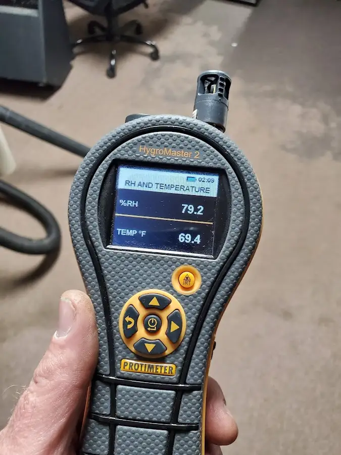 Moisture meter humidity assessment for Mold Remediation & Removal in West Hattiesburg